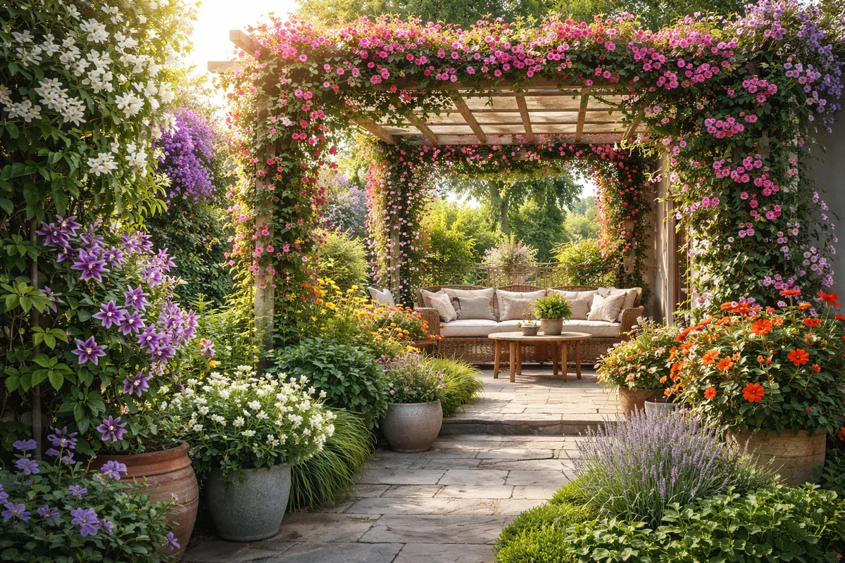 Comment choisir des plantes grimpantes pour embellir votre jardin et terrasse